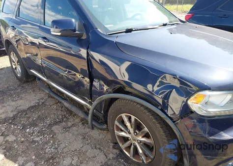 2014 Dodge Durango Limited from USA, damaged, VIN 1C4RDJDG7EC558720